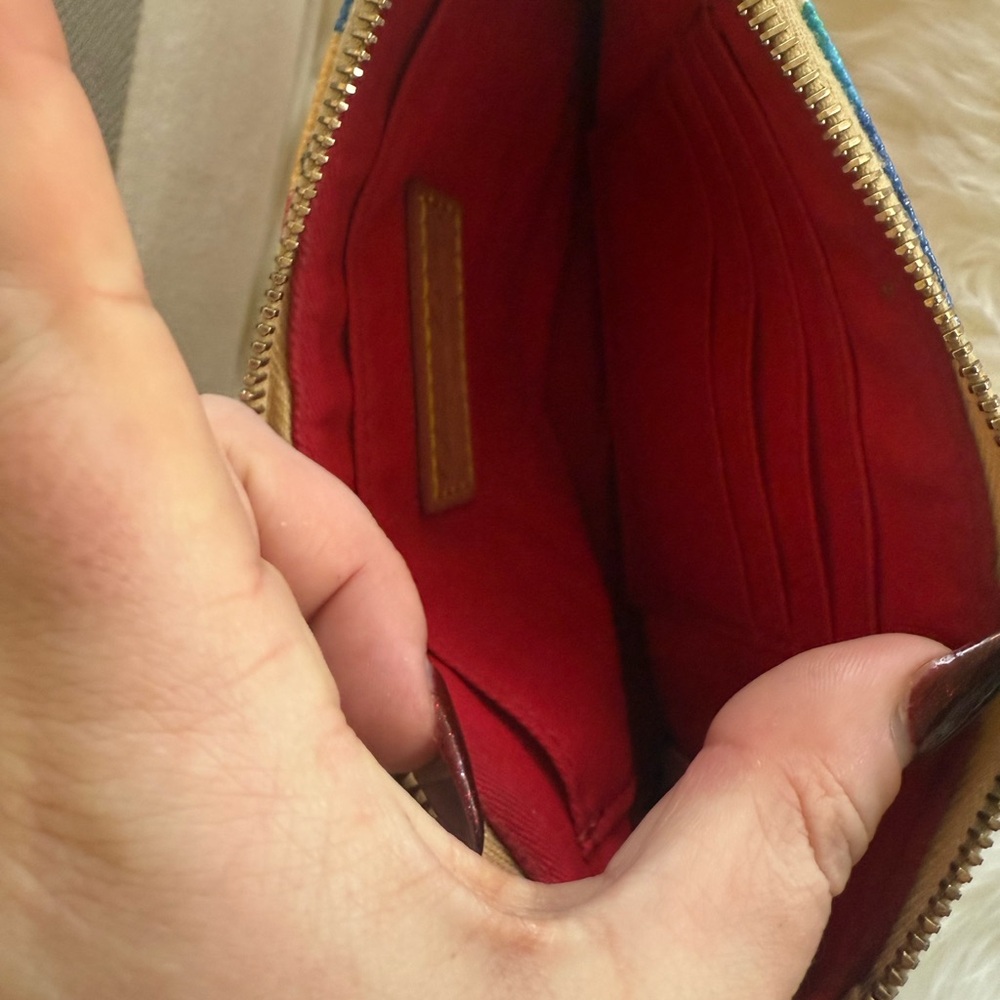 Dooney & Bourke- 🐳 Like New! Small Somerset Watercolors Collection Shoulder Bag - Picture 12 of 12